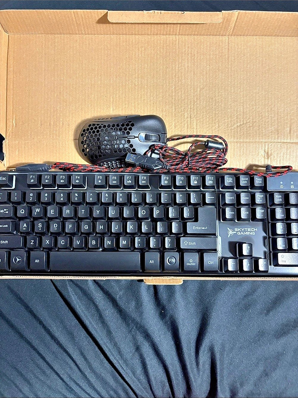 Skytech Gaming K-1200 Gaming Keyboard and Mouse Set